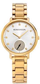 фото Наручные часы женские romanson rm 9a14l lg(wh)