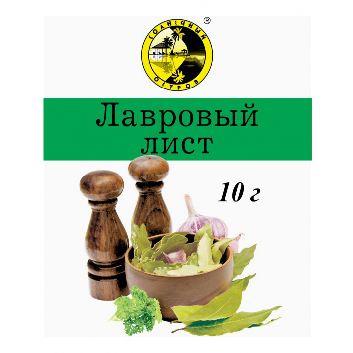 

Лавровый лист Солнечный остров сушеный 10 г