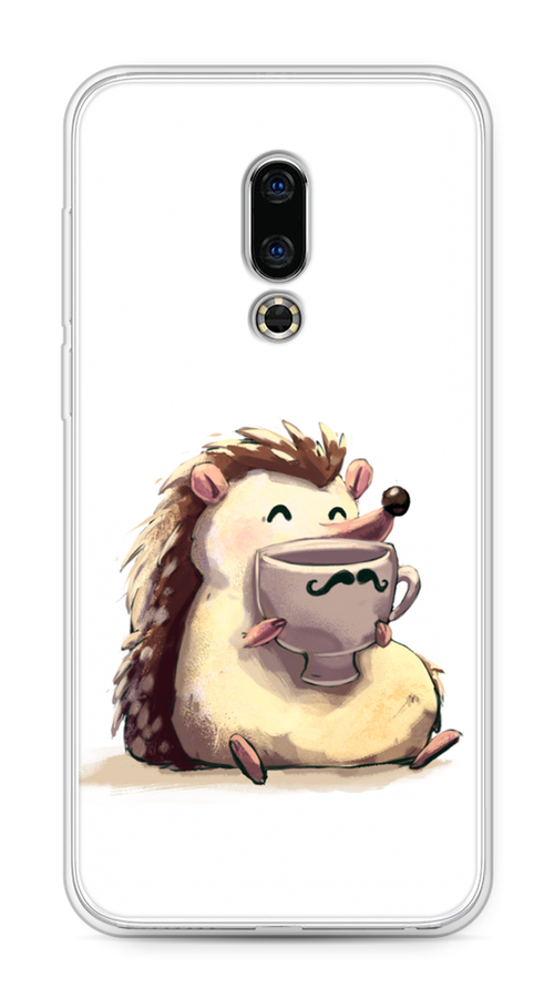 

Чехол Awog на Meizu 16th "Еж кофеман", Белый;коричневый;бежевый, 72750-10