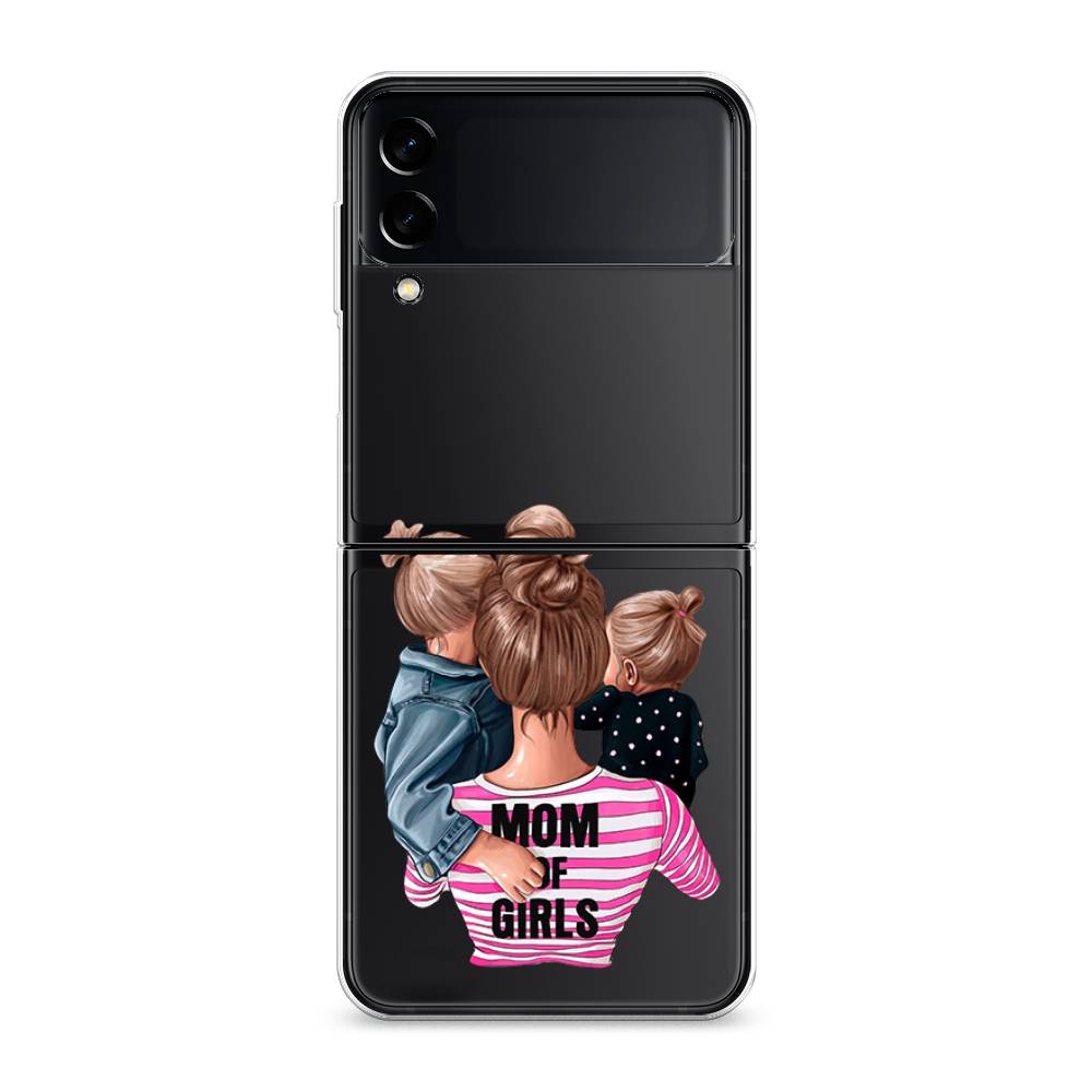 

Чехол Awog на Samsung Galaxy Z Flip 3 / Самсунг Z Flip 3 "Mom of Girls", Синий;розовый;черный, 2103750-6