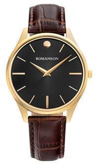 фото Наручные часы мужские romanson tl 0b06m mg(bk)