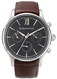 

Наручные часы мужские Romanson TL 8A25F MW(BK)BN, TL 8A25F MW(BK)BN