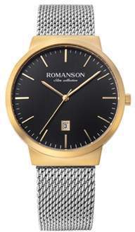 фото Наручные часы мужские romanson tm 8a43m mg(bk)