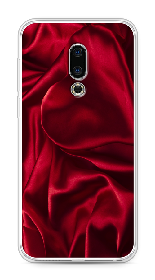 

Чехол Awog на Meizu 16th "Текстура красный шелк", 72750-3