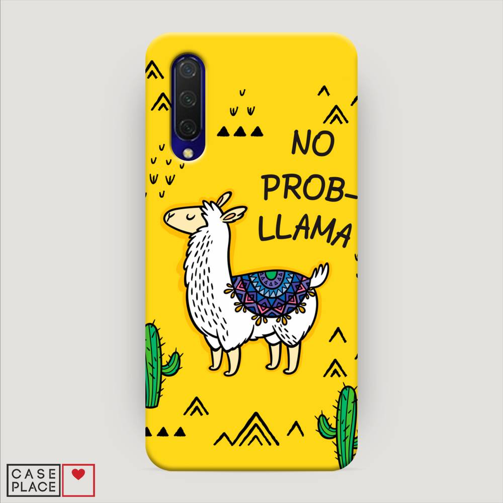 

Пластиковый чехол "No probLLama" на Xiaomi Mi 9 Lite, 36720-1