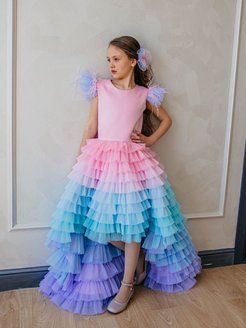 

Платье детское Роскошь с детства Алиса, розовый-мультиколор, 110, Розовый;разноцветный, Алиса