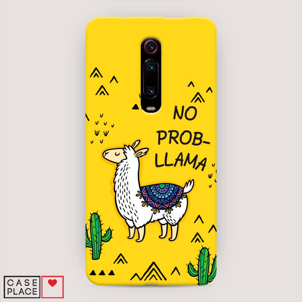 

Пластиковый чехол "No probLLama" на Xiaomi Mi 9T, 35720-1