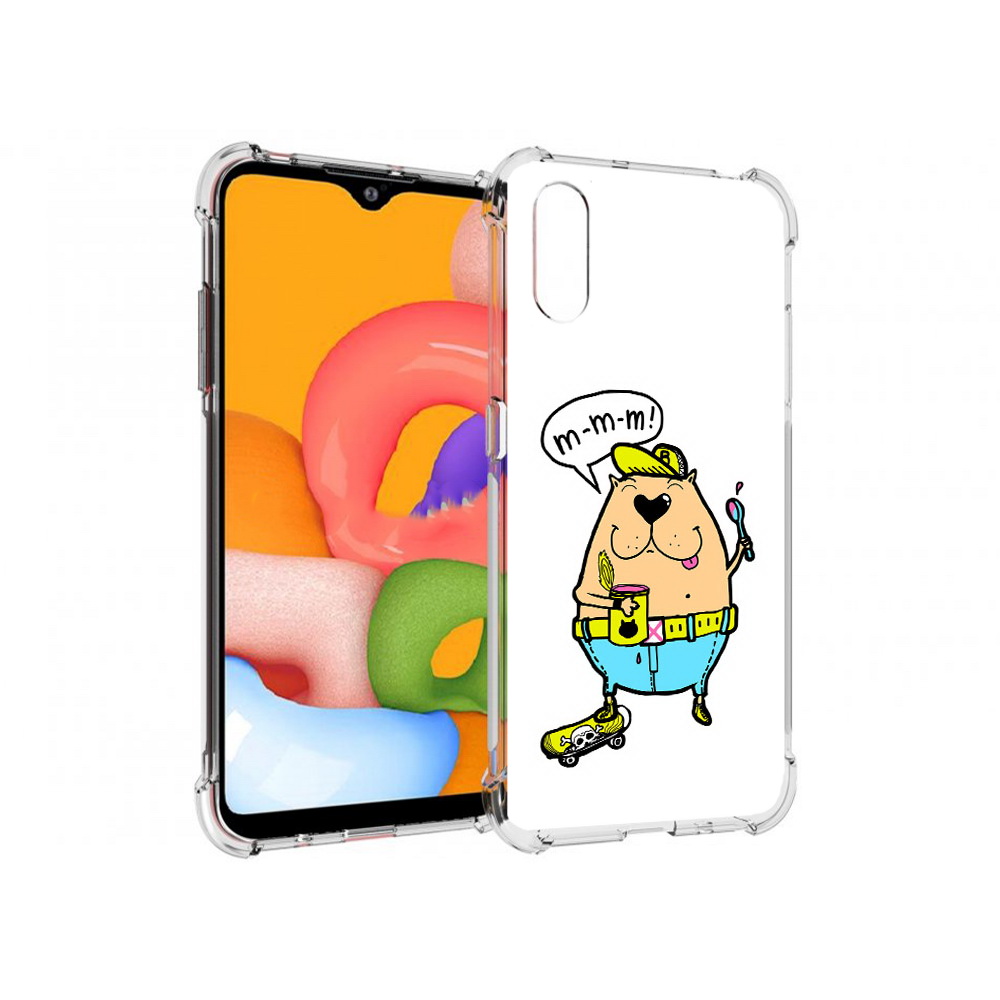 

Чехол MyPads Tocco для Samsung Galaxy A01 Бобр (PT144711.509.30), Прозрачный, Tocco