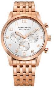 

Наручные часы мужские Romanson TM 1B21F MR(WH), TM 1B21F MR(WH)