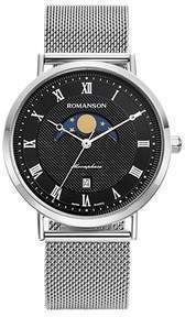 фото Наручные часы мужские romanson tm 1b24f mw(bk)