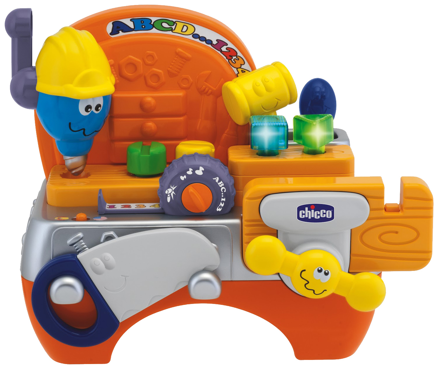 

CHICCO TOYS 69032AR Говорящая игрушка "Плотник"