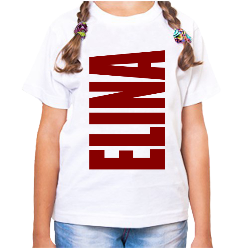 

Футболка девочке белая 32 р-р элина, Белый, fdd_elina
