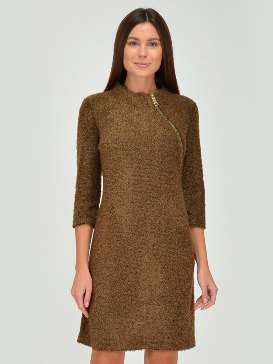 

Платье женское 1001dress VI00104BR коричневое 48 RU, VI00104BR