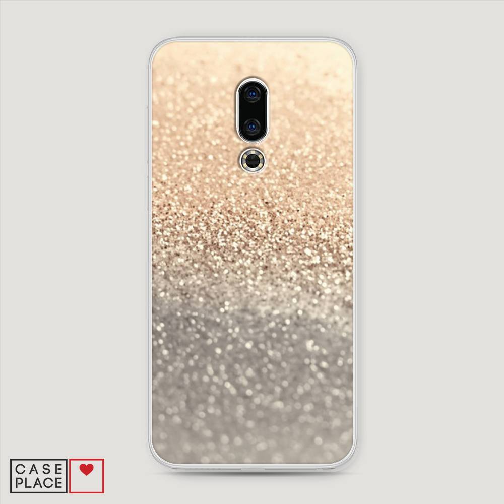 

Чехол Awog "Песок золотой рисунок" для Meizu 16th