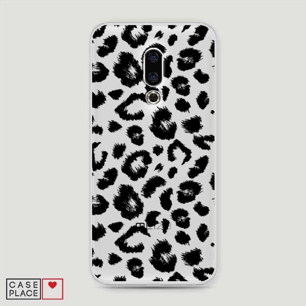 фото Чехол awog "окрас леопарда фон" для meizu 16th