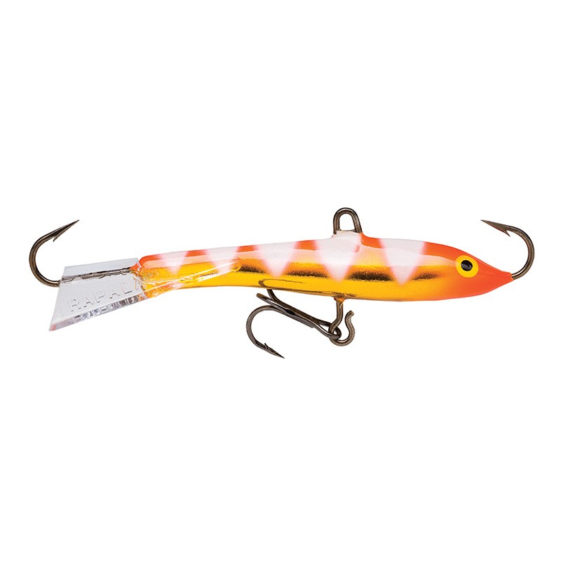 

Балансир Rapala Jigging Rap W02 GZFR  см 4 гр, Оранжевый;белый;золотистый, Jigging Rap