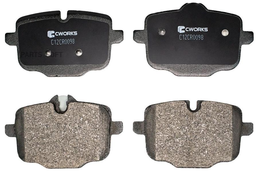 

Тормозные колодки CWORKS задние c12cr0098