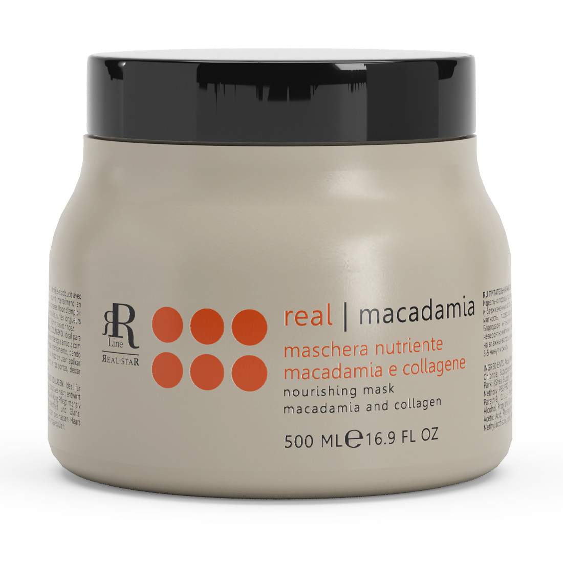 Питательная маска для волос «Макадамия и коллаген» RR Line MS Nourishing Mask 500 мл