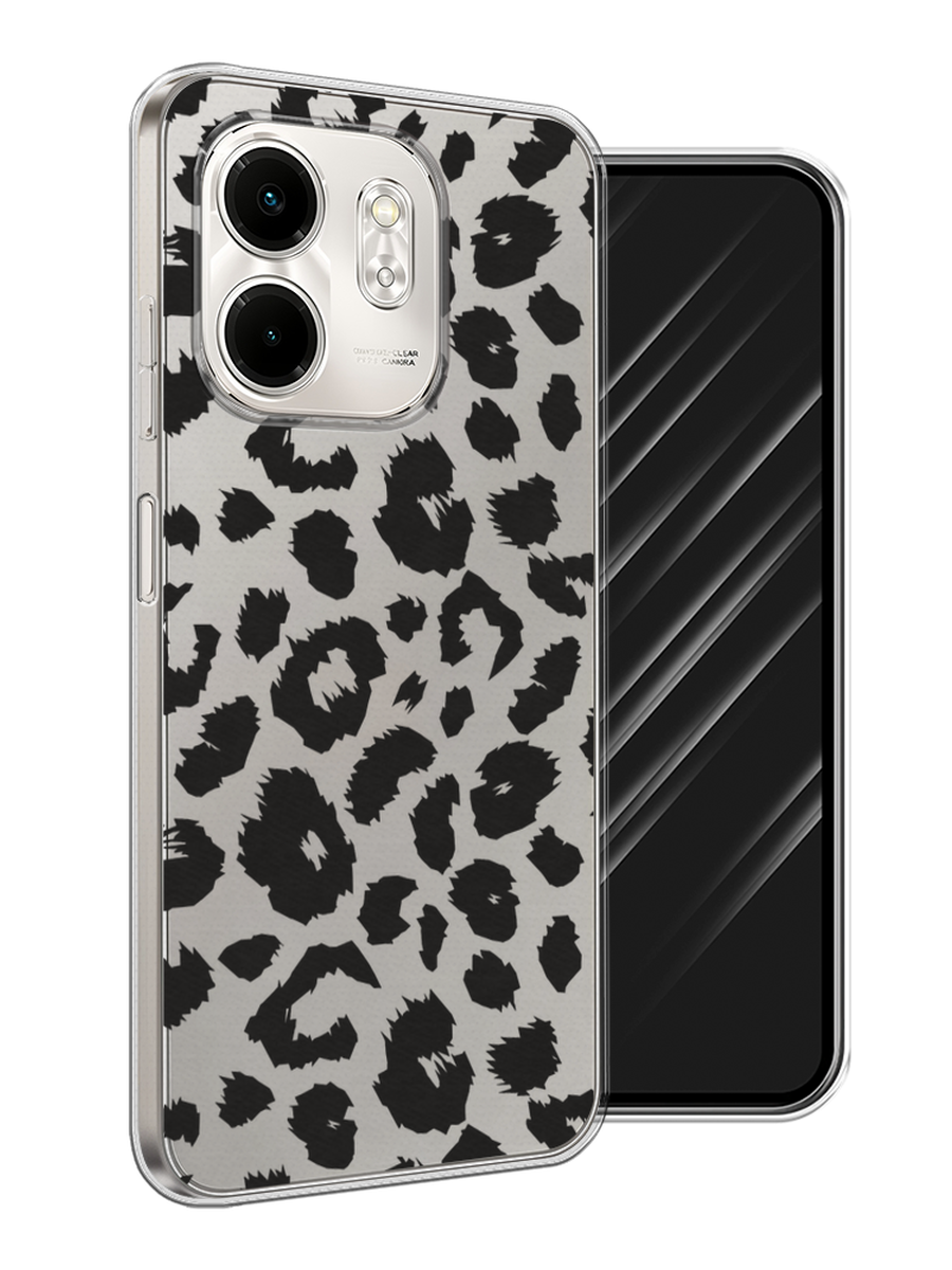 

Чехол Awog на Infinix Smart 9/Hot 50i "Окрас леопарда фон", Черный, 3106750-1