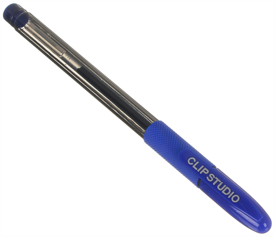 фото Ручка гелевая clipstudio синяя, 0,5 мм, 1 шт.