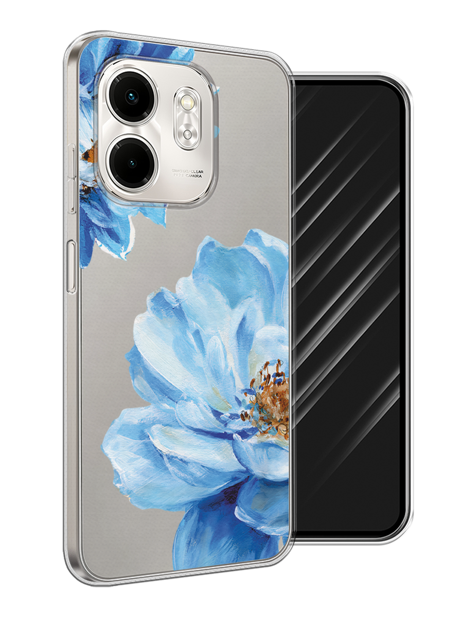 

Чехол Awog на Infinix Smart 9/Hot 50i "Голубые клематисы", Голубой, 3106750-1