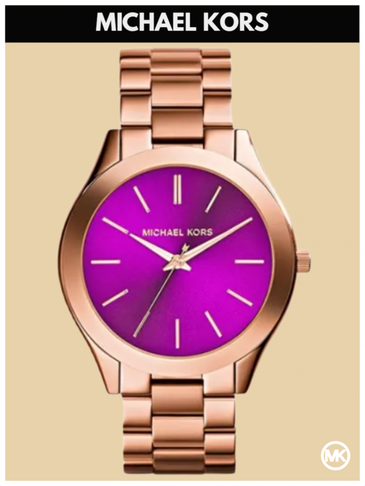 

Наручные часы женские Michael Kors М3293K золотистые, М3293K