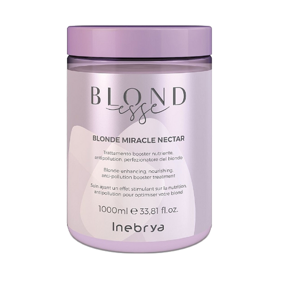Маска Inebrya Blonde Miracle Nectar для оттенков блонд 1000 мл шампунь для поддержания холодных оттенков blonde 334481 900 мл