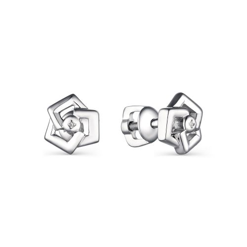 

Серьги женские из серебра АЛЬКОР 02-1926/000Б-00 бриллиант, 02-1926/000Б-00