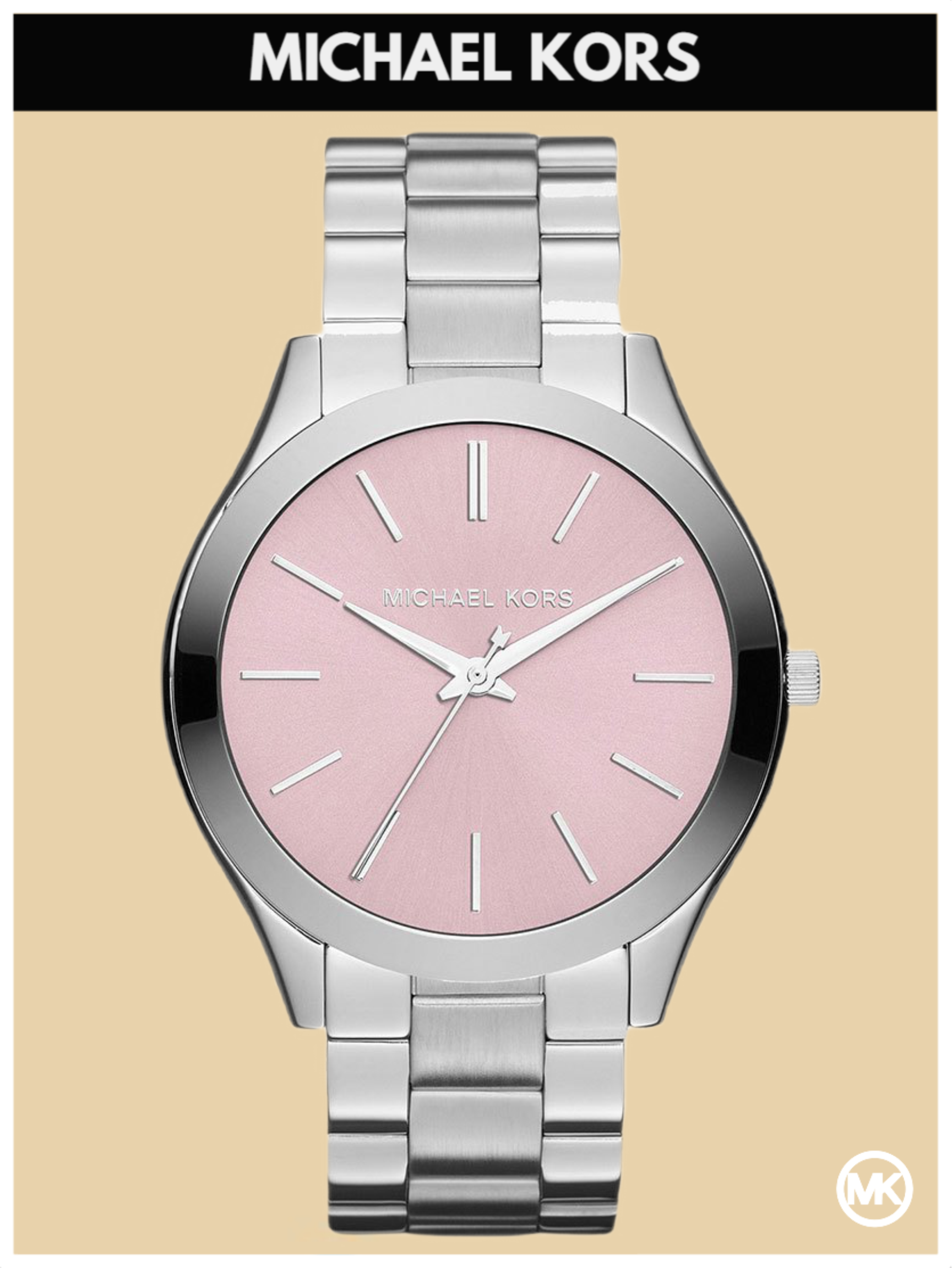 Наручные часы женские Michael Kors М3380K серебристые
