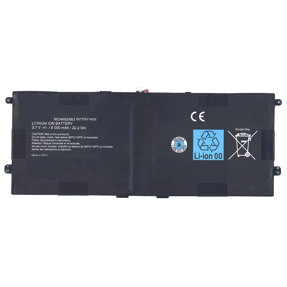 

Аккумуляторная батарея SGPBP03 для Sony Xperia Tablet 6000mAh 22.2 Wh, Черный, SGPBP03
