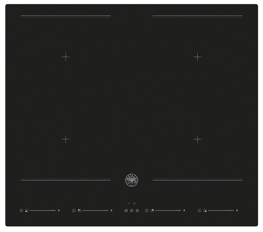 

Встраиваемая варочная панель индукционная Bertazzoni P604I2M28NV черный, P604I2M28NV