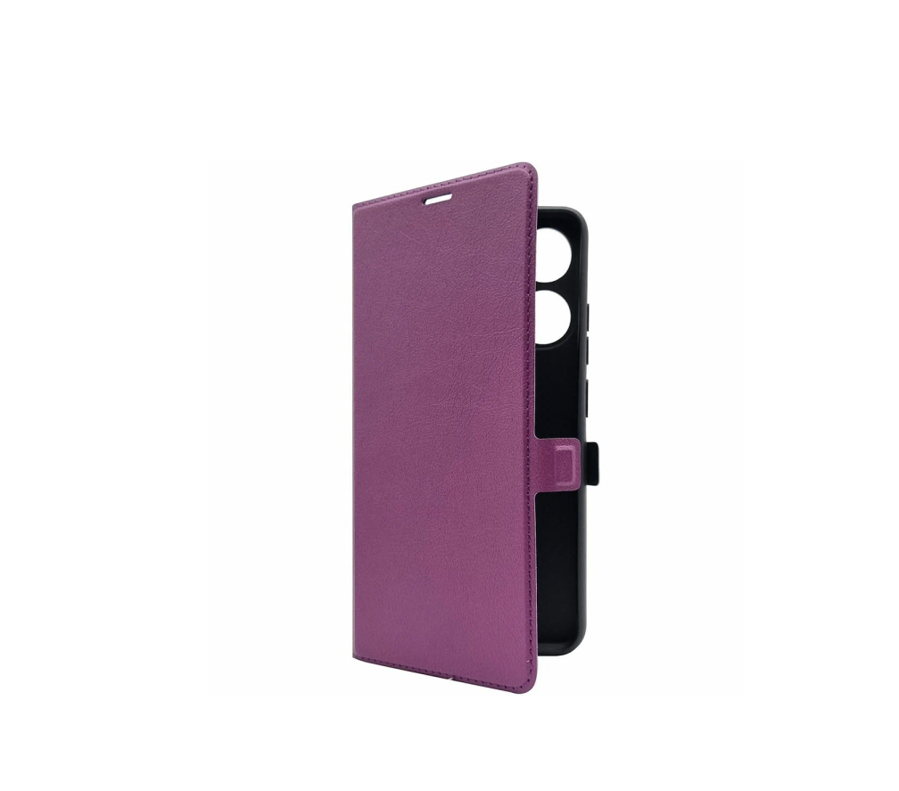 

Чехол-книжка Borasco Book Case для Xiaomi Redmi 13 Фиолетовый, Xiaomi Redmi 13