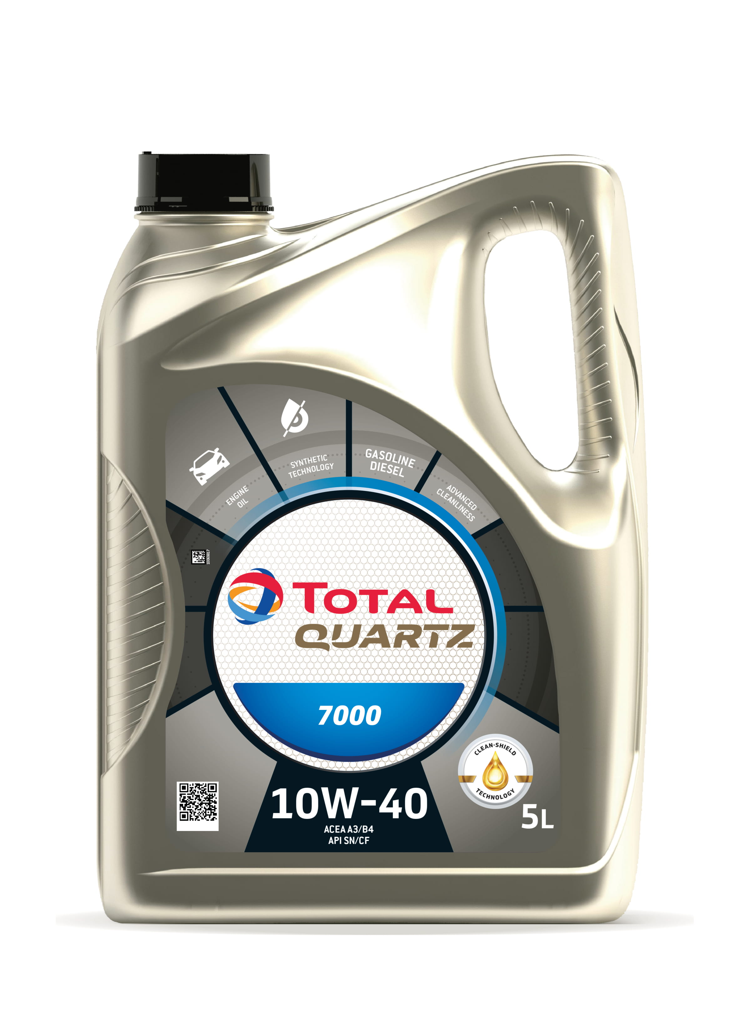 Моторное масло Total Quartz 7000 Diesel 10W40 4 л