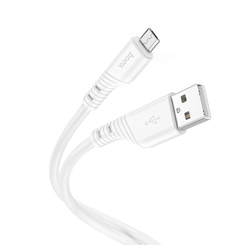 

USB Кабель Micro, HOCO, X97, 1м, белый