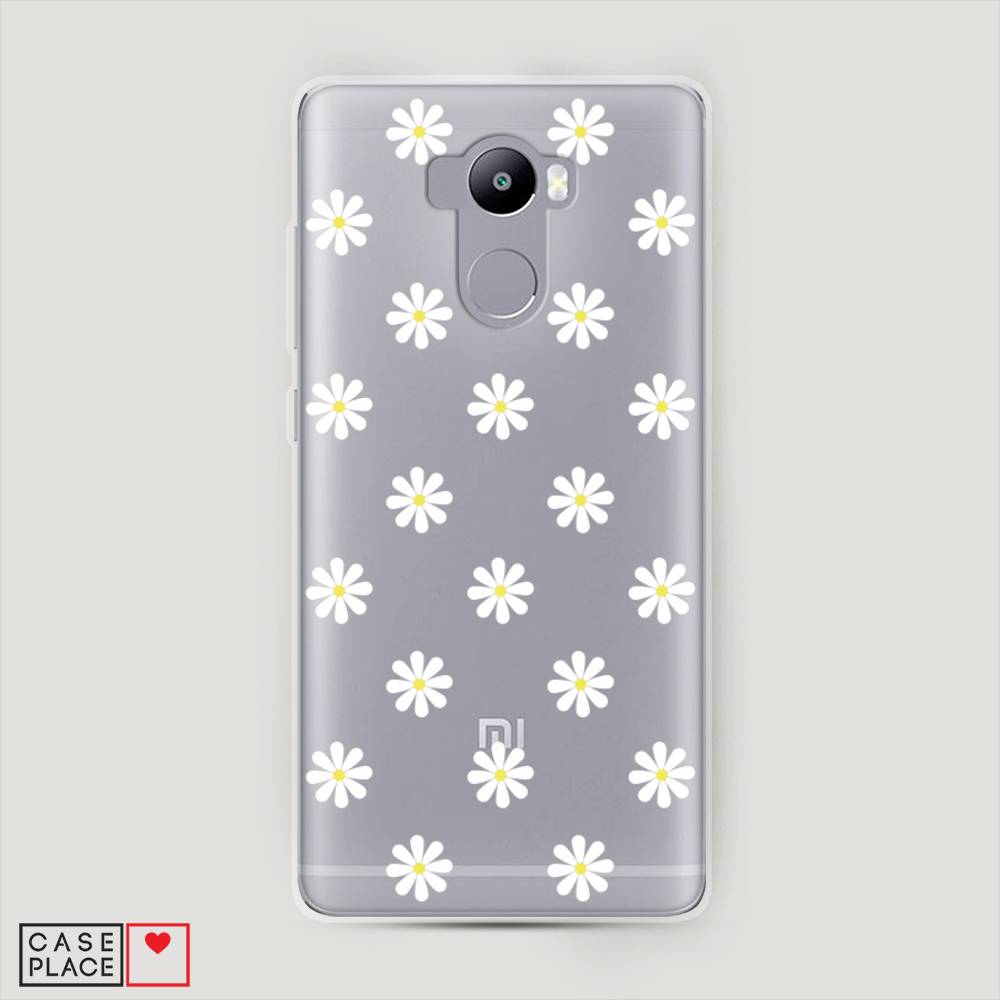

Пластиковый чехол "Маленькие ромашки" на Xiaomi Redmi 4