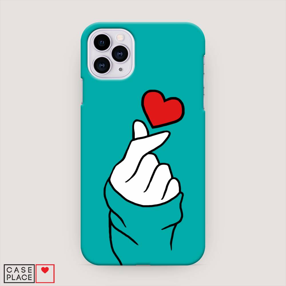 

Пластиковый чехол "Маленькое сердечко" на Apple iPhone 11 Pro, 12320-5