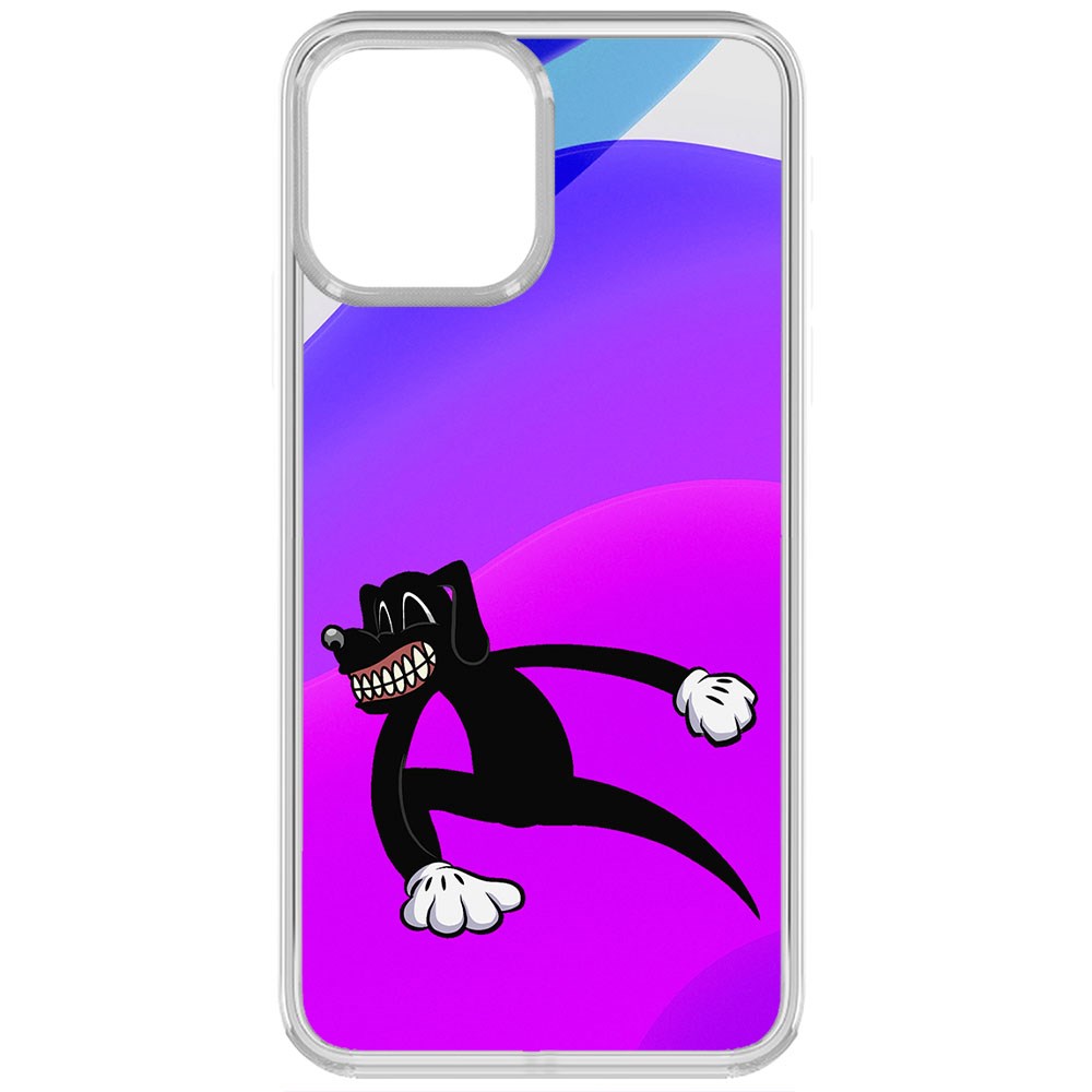Чехол-накладка Krutoff Clear Case Хаги Ваги - Картун Дог для iPhone 13