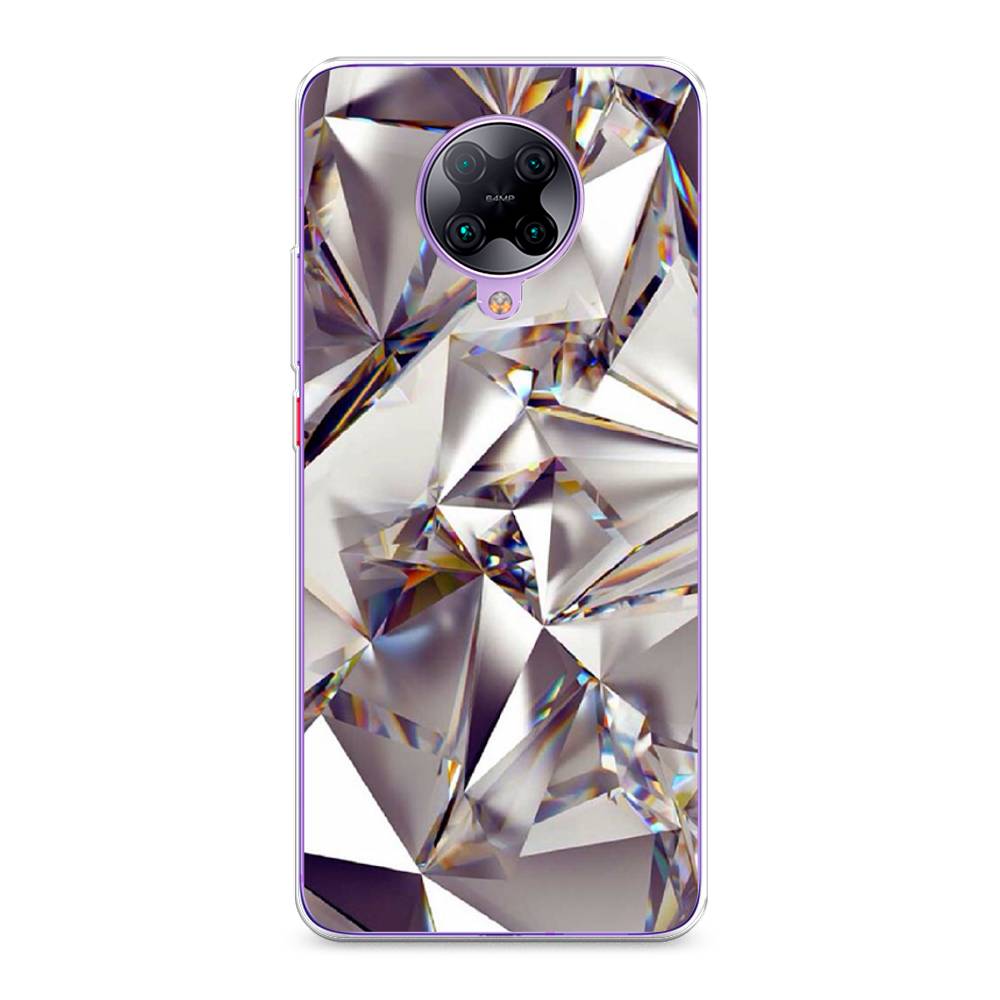 

Силиконовый чехол "Бриллианты" на Xiaomi Poco F2 Pro, 37050-7