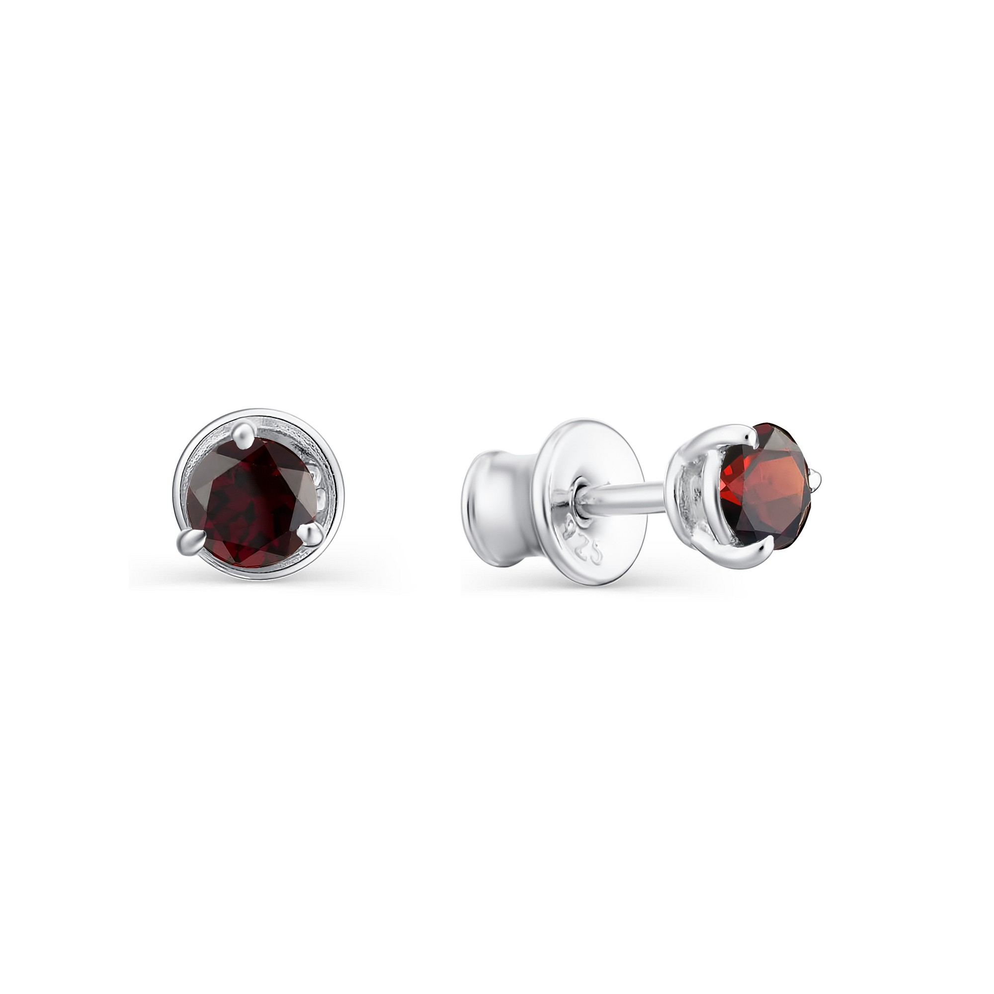 

Серьги женские из серебра АЛЬКОР 02-1196/00ГР-00 гранат, 02-1196/00ГР-00