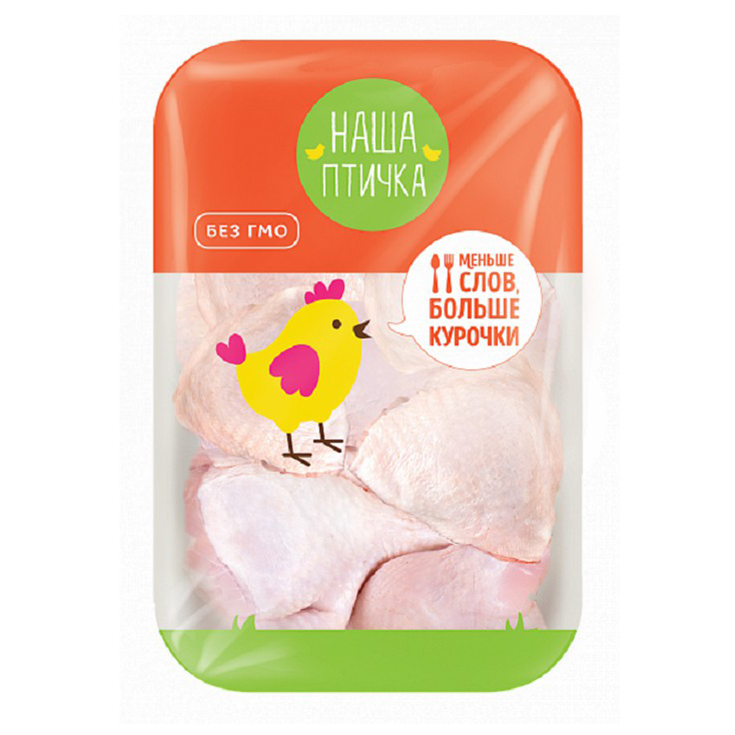 

Набор для чахохбили из мяса цыпленка-бройлера с кожей Наша Птичка охлажденный +-1 кг