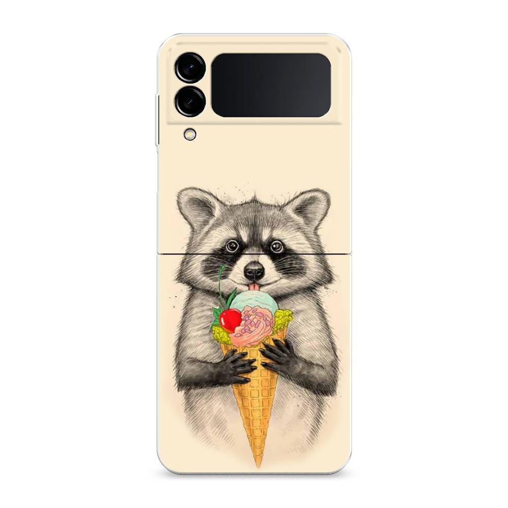 

Чехол Awog "Енот с мороженым" для Samsung Galaxy Z Flip 3, 2103740-7