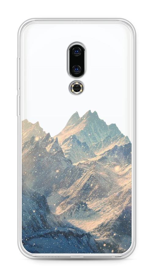 

Чехол Awog на Meizu 16th "Горы арт 2", Серый, 72750-10