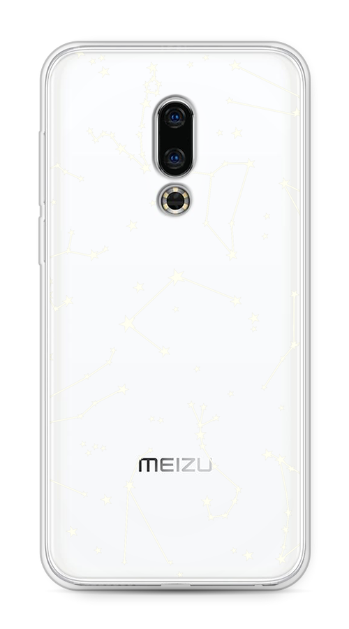 

Чехол Awog "Созвездия" для Meizu 16th, Прозрачный;серый;бежевый, 72750-7