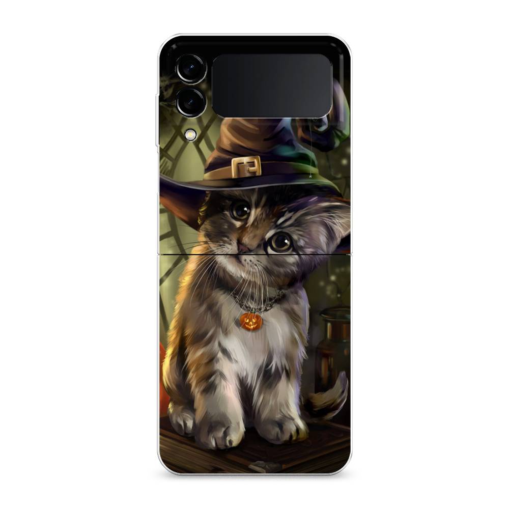 

Чехол Awog "Кот на Хэллоуин" для Samsung Galaxy Z Flip 3, 2103740-1