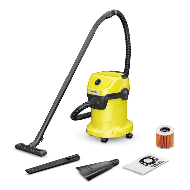 фото Пылесос karcher wd 3 v-17/4/35 + nozzles yellow