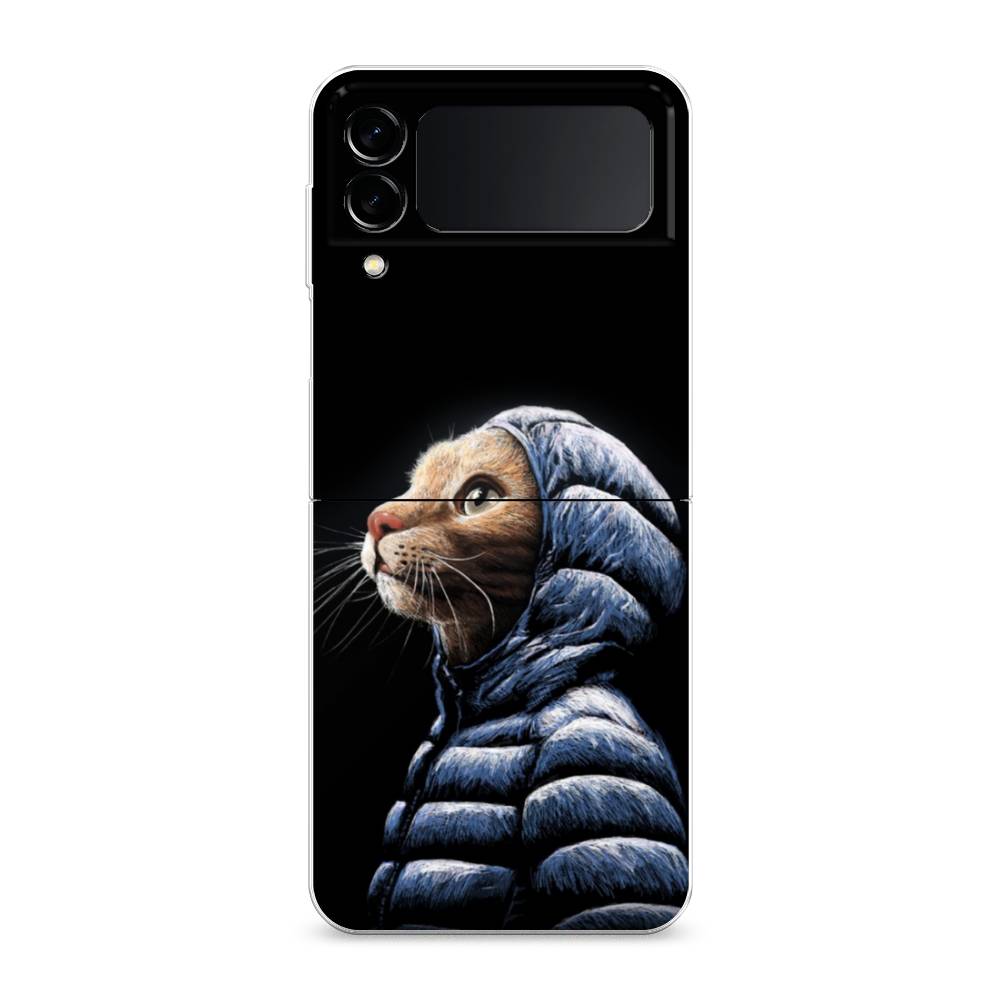 

Чехол Awog "Кот в капюшоне" для Samsung Galaxy Z Flip 3, 2103740-1