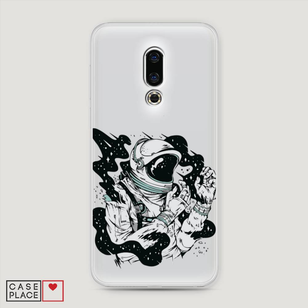 

Чехол Awog на Meizu 16th "Космонавт арт", Черный;белый;прозрачный, 72750-7