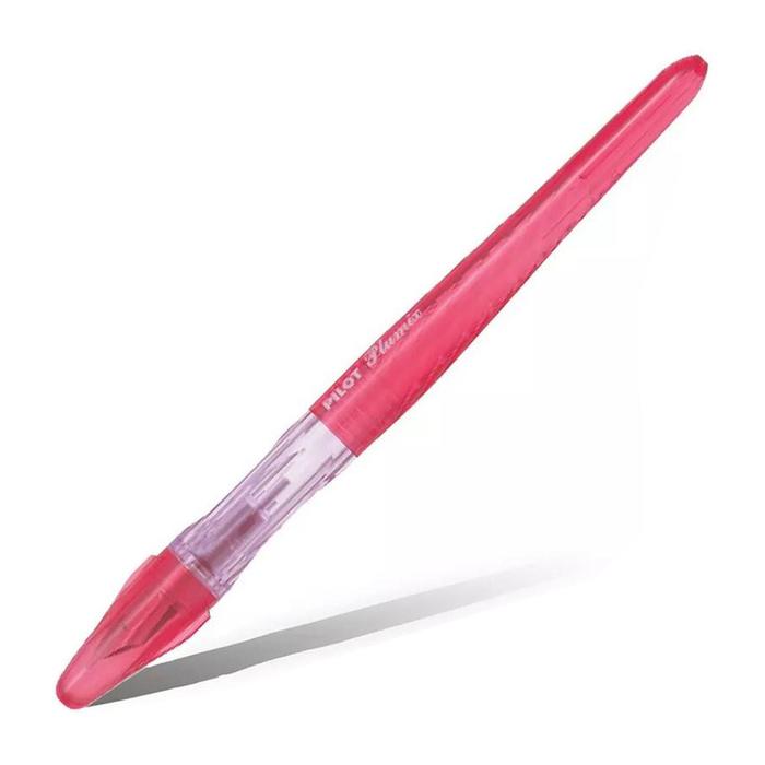Ручка перьевая Pilot Plumix Neon Medium, CD-PXN (R), узел 0,58 мм, чернила синие