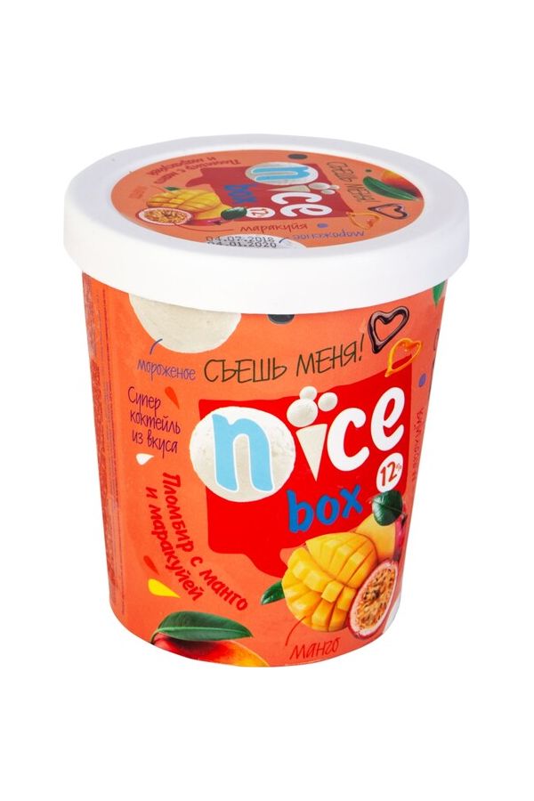 

Мороженое пломбир Первый вкус Nice box 220 г