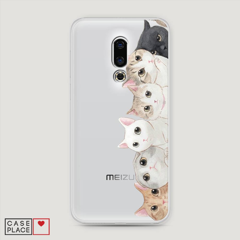 

Чехол Awog "Котики" для Meizu 16th